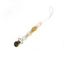Pacifier / Toy Clip - Jewel NAVAJO BEIGE