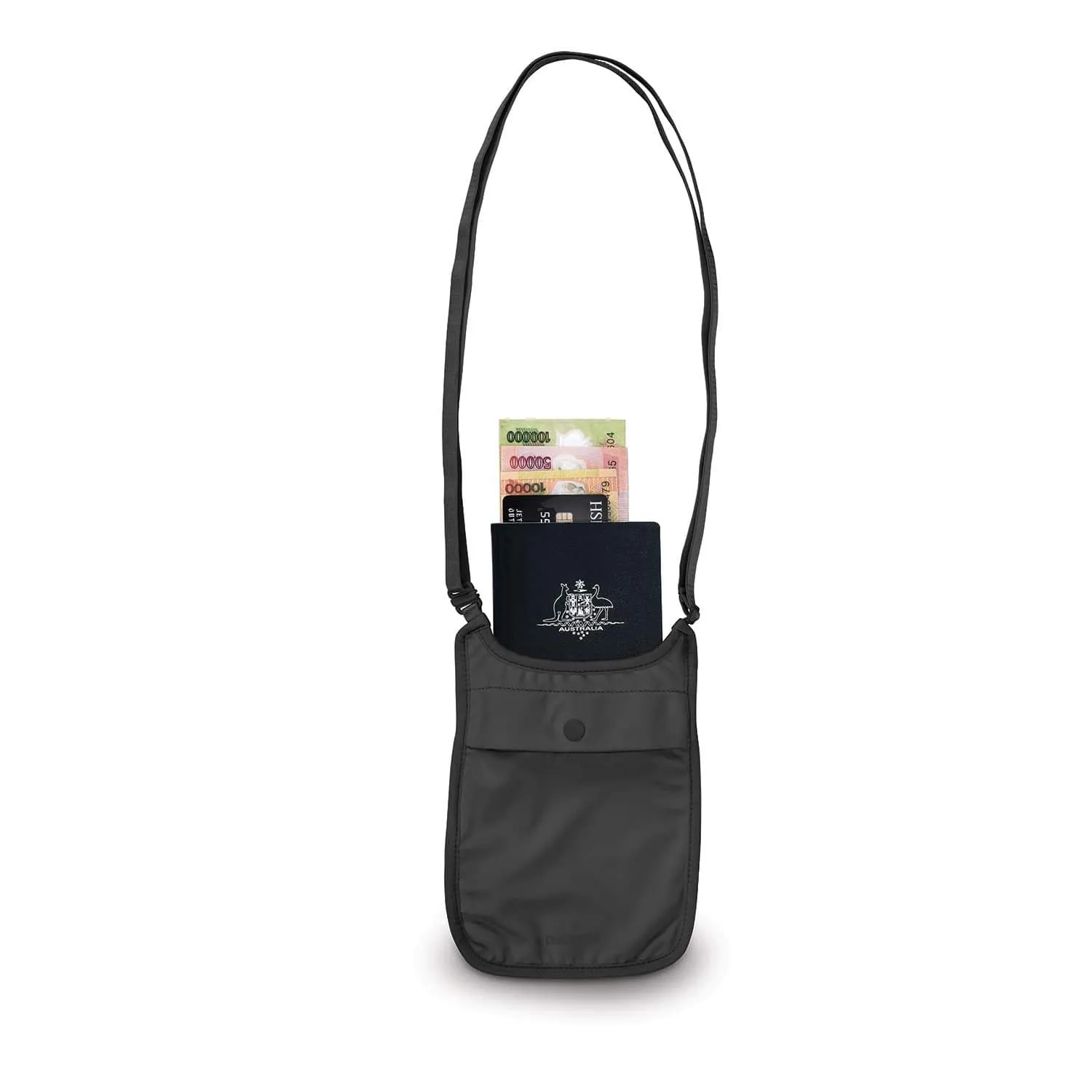 Pacsafe® Coversafe® S75 secret travel neck pouch