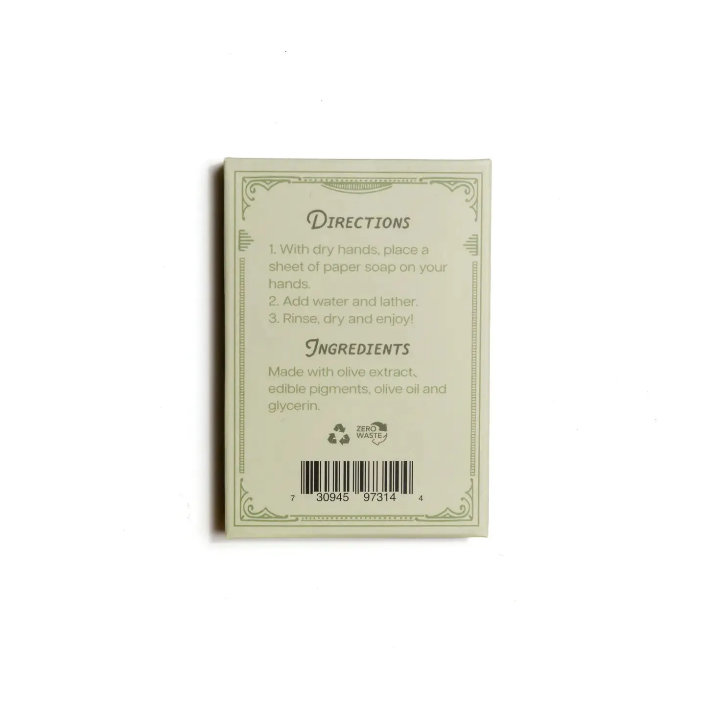 Paper Soap