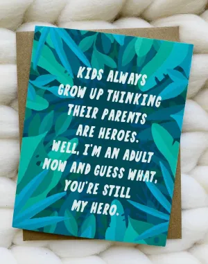 Parents Heroes Card