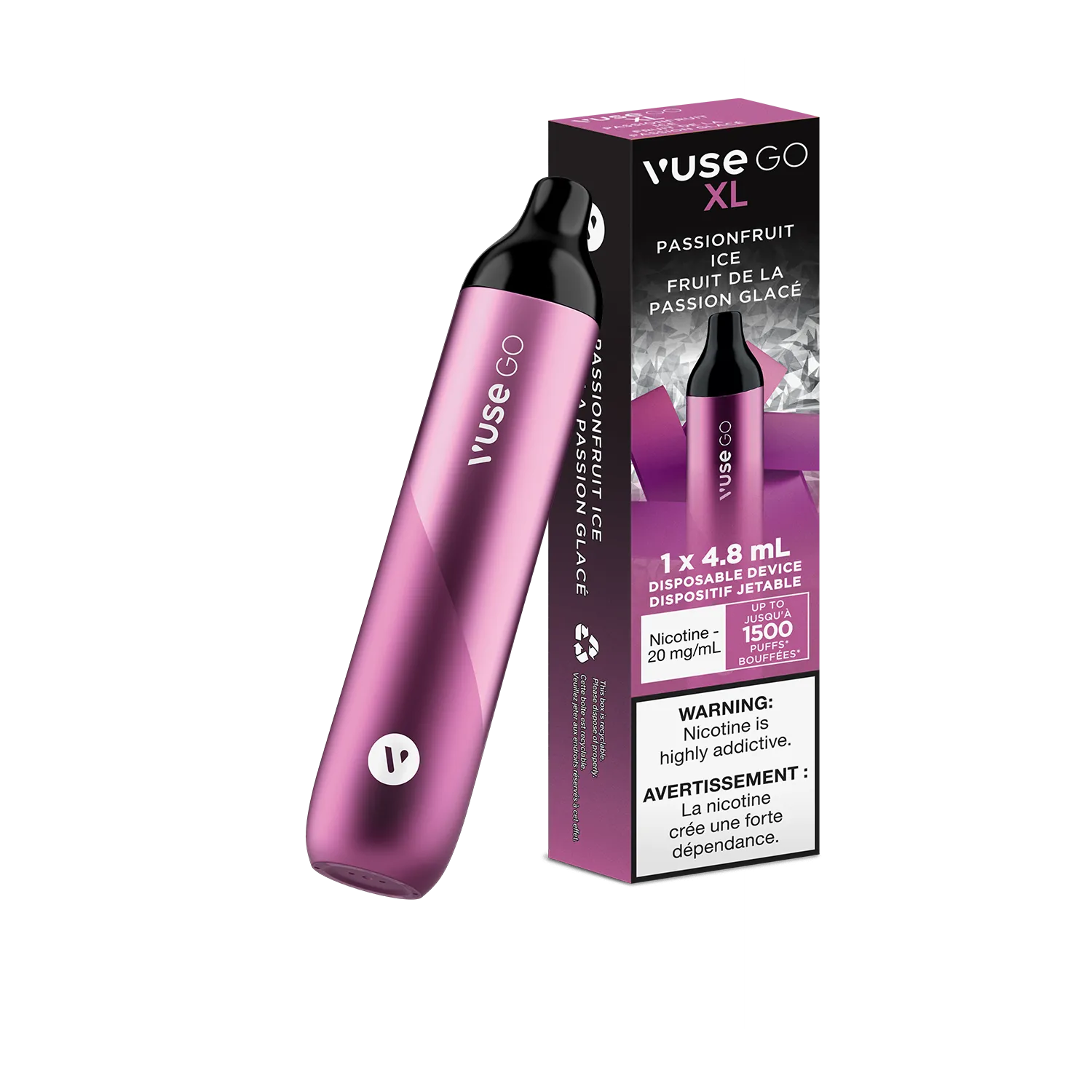 Passionfruit Ice - VUSE GO XL Disposable