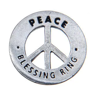 Peace Blessing Ring Charm