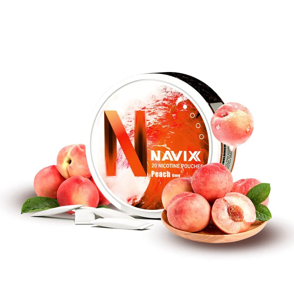 Peach Nicotine Pouches Tobacco substitutes