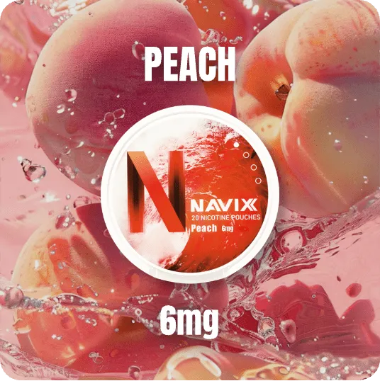 Peach Nicotine Pouches Tobacco substitutes