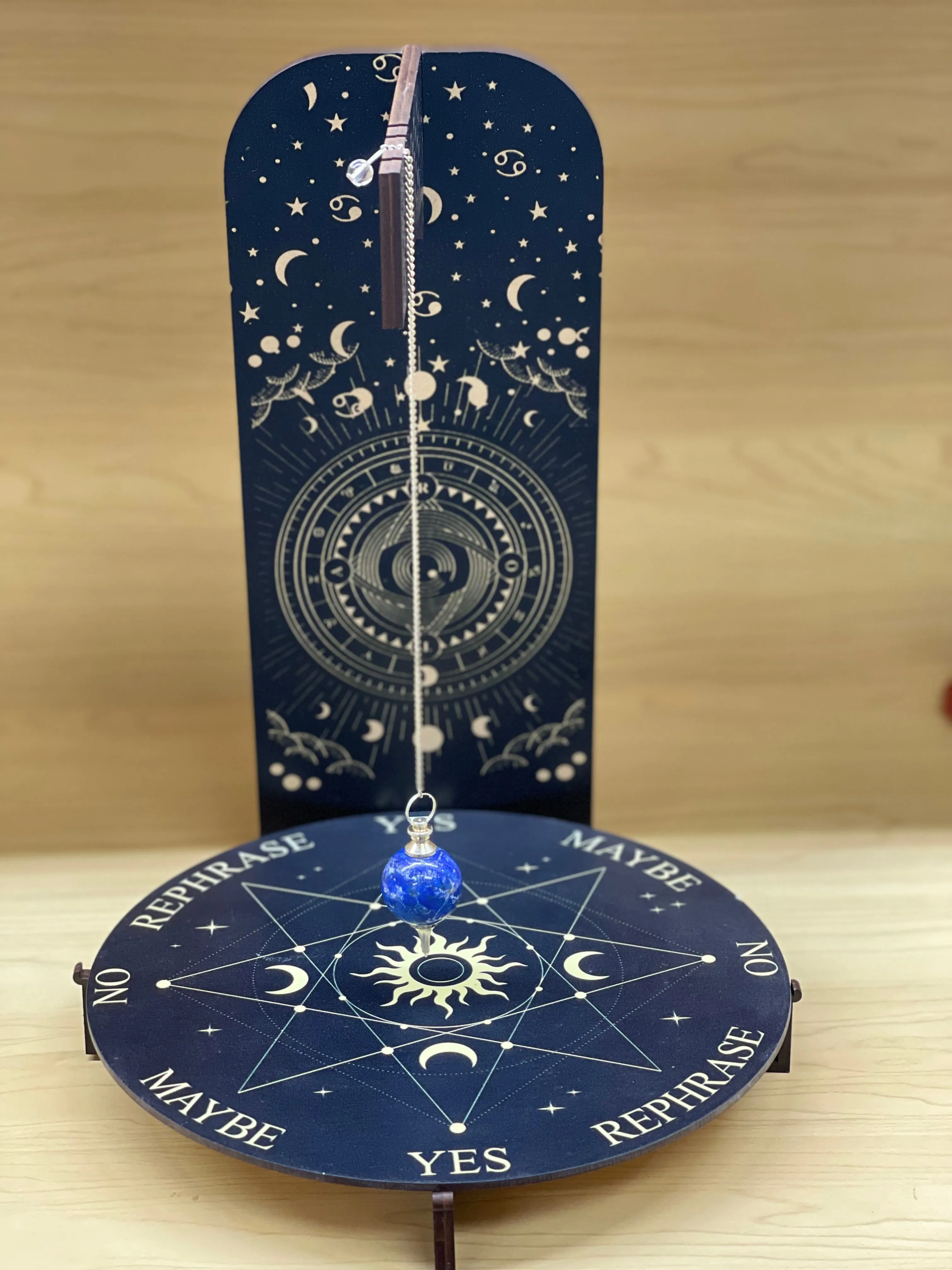Pendulum Holder Astrology Taro Wheel