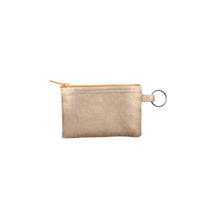 Penny Key Ring Metallic Gold