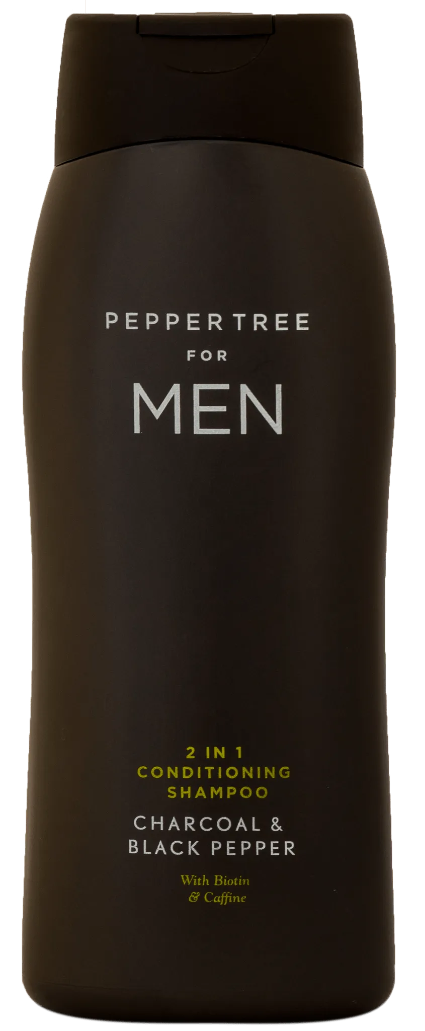 Pepper Tree Charcoal & Black Men's 2-in-1 Conditioning Shampoo 400ml