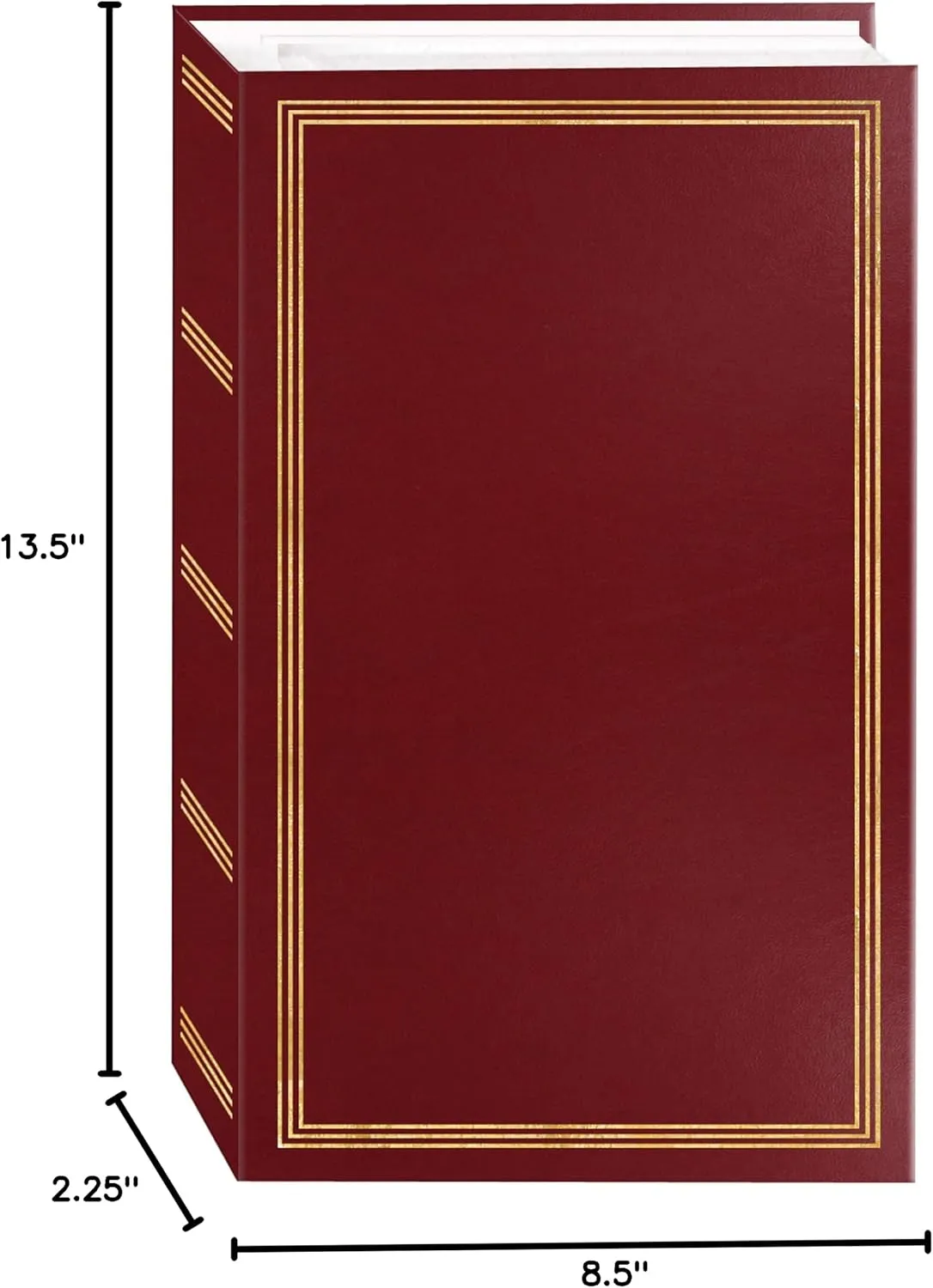 Photo Album 4X6 500 Pockets Pictures Organizer Family Storage Memory Holds Book