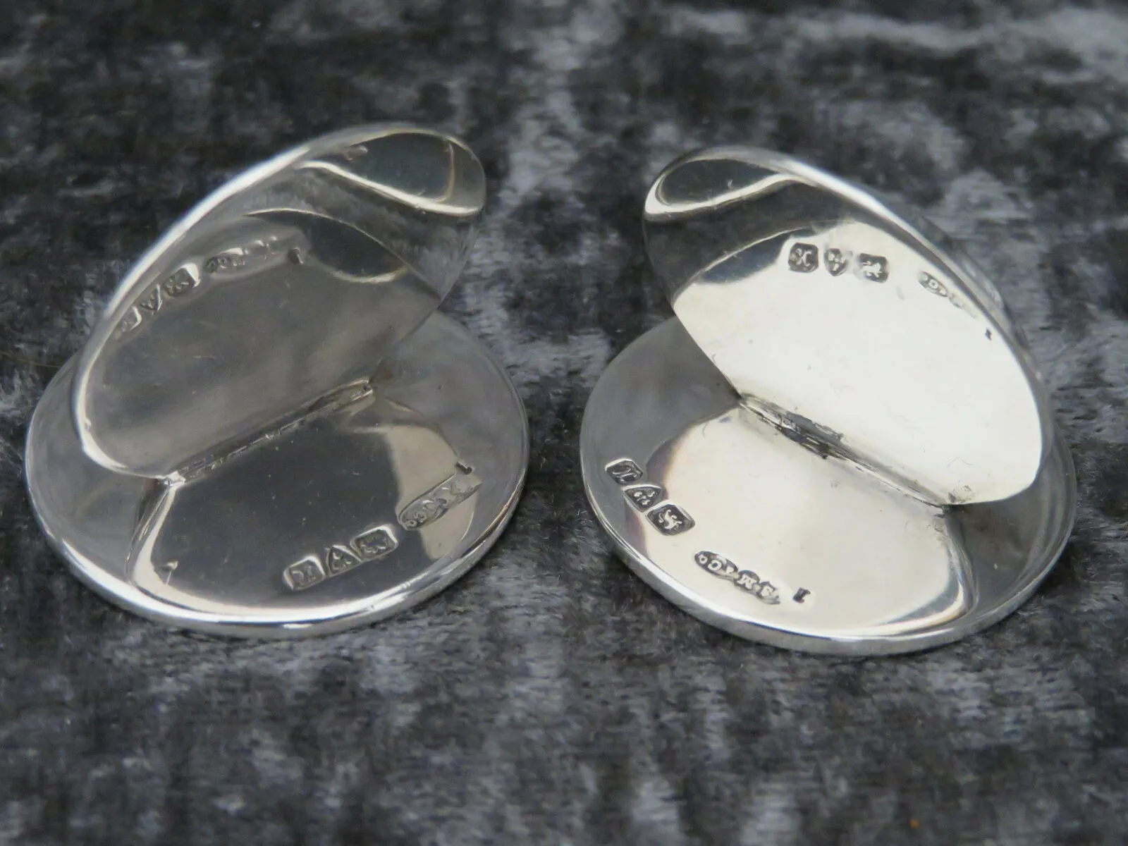 Place Card Holders Sterling Silver English Antique Horseshoe Form