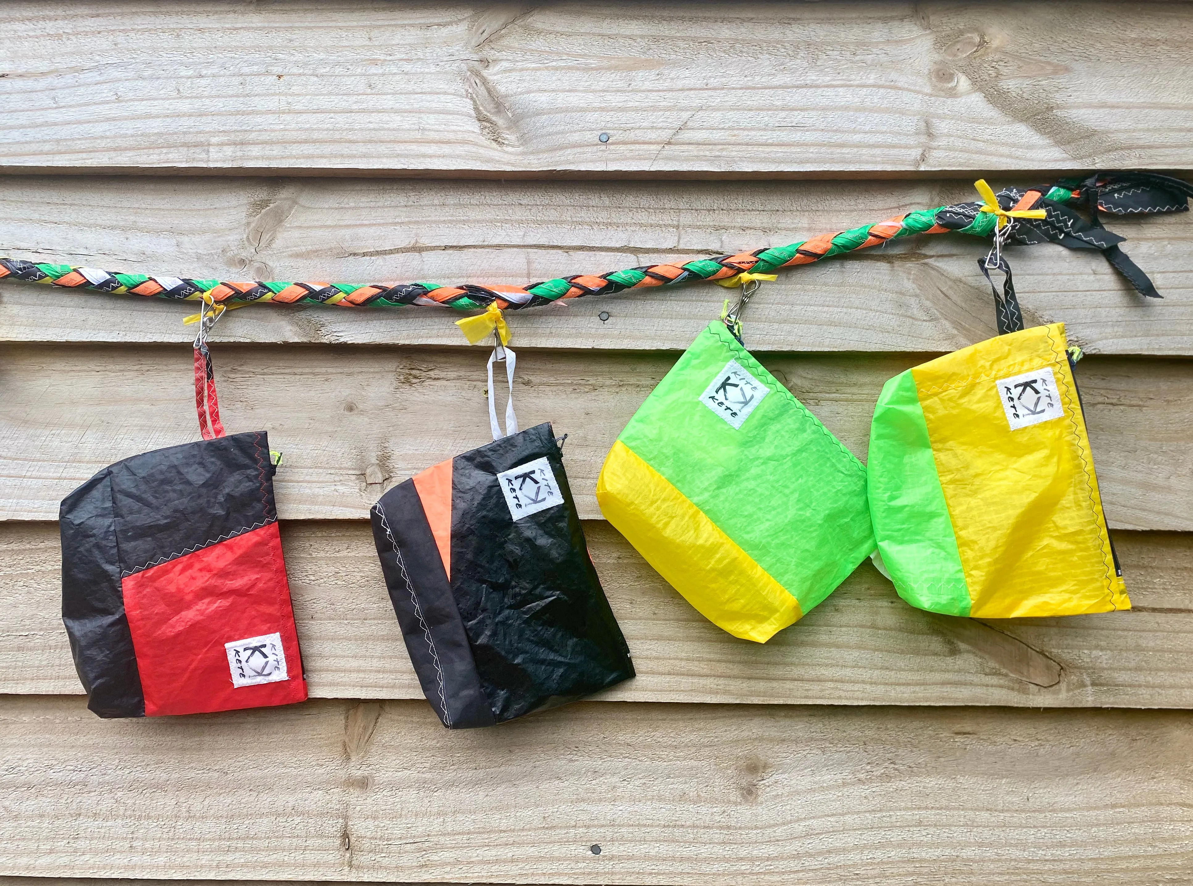 Pocket Rocket zip pouches Kite Kete