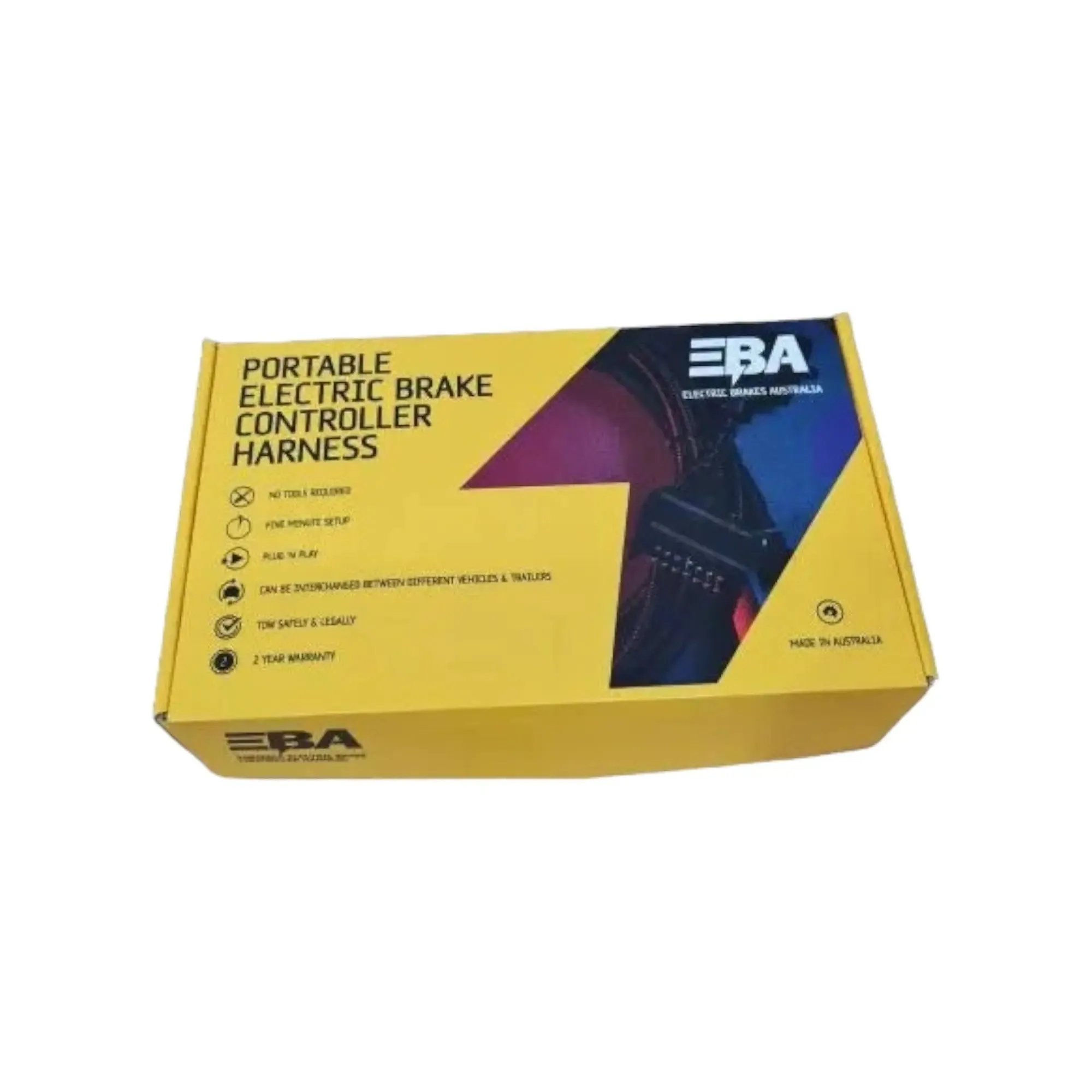 Portable Electric Brake Controller and Harness 12 Pin Connectors