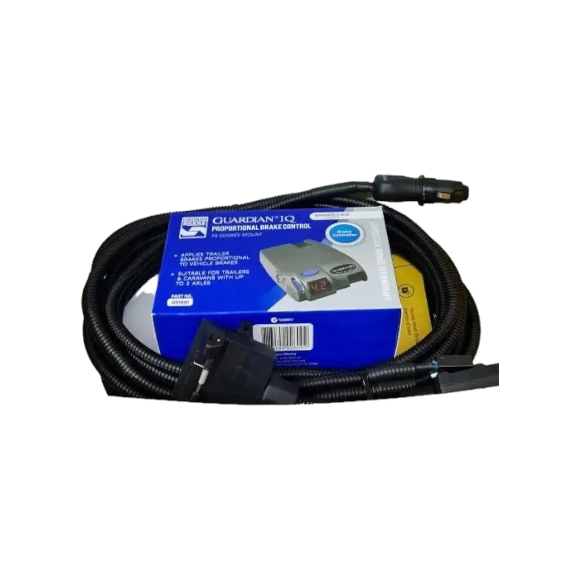 Portable Electric Brake Controller and Harness 12 Pin Connectors