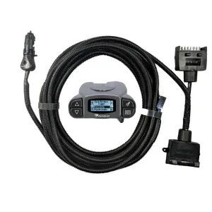 Portable Electric Brake Controller and Harness 12 Pin Connectors