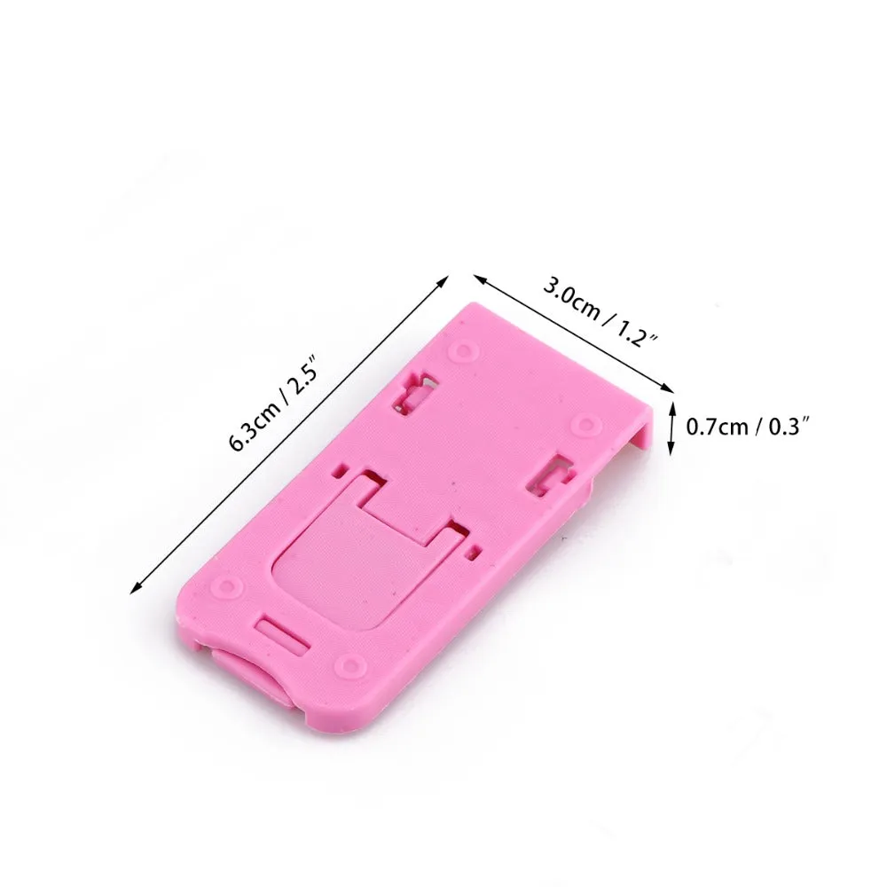Portable Mini Mobile Phone Holder Foldable Desk Stand Holder 4 Degrees Adjustable Universal for iPhone black