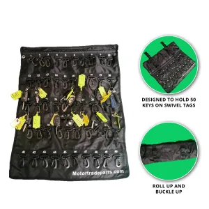Portable Rollable Key Case / Key Management System