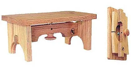 Portable Stitcher's Foot Rest