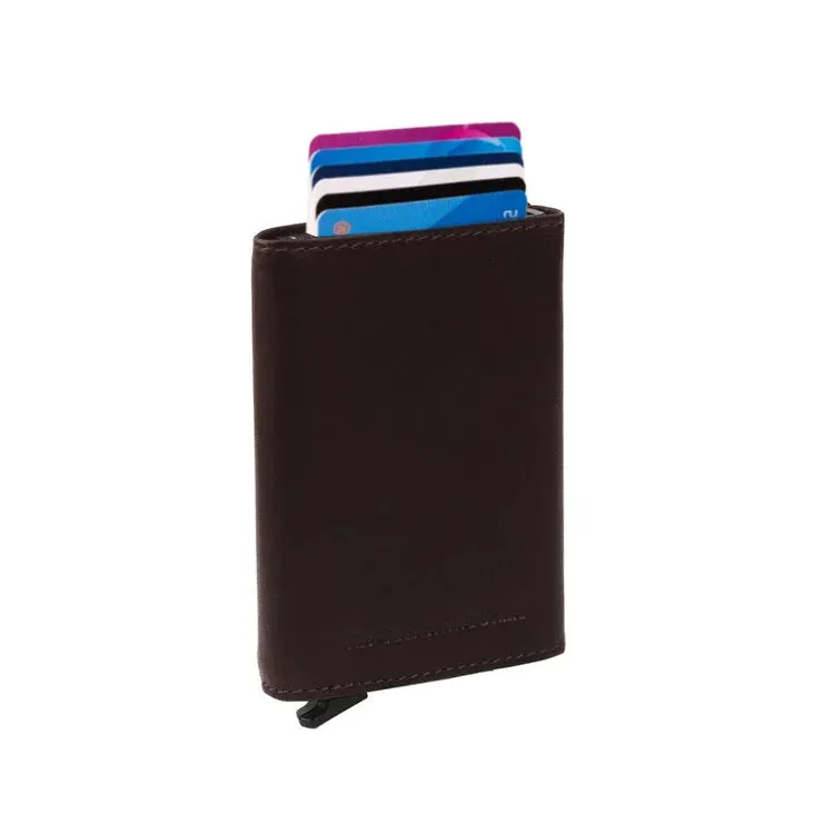 Porte-cartes en cuir - The Chesterfield Brand Palma marron