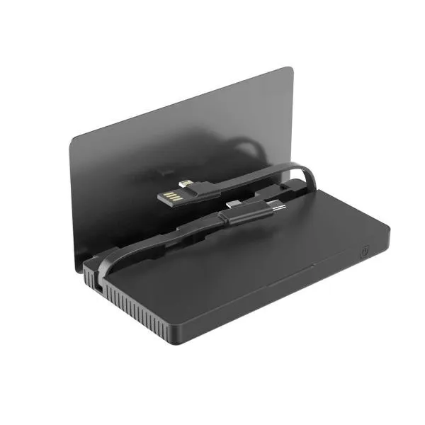 Powerology - Power Station A set of 8 rechargeable 8000mAh (Black) - FBH