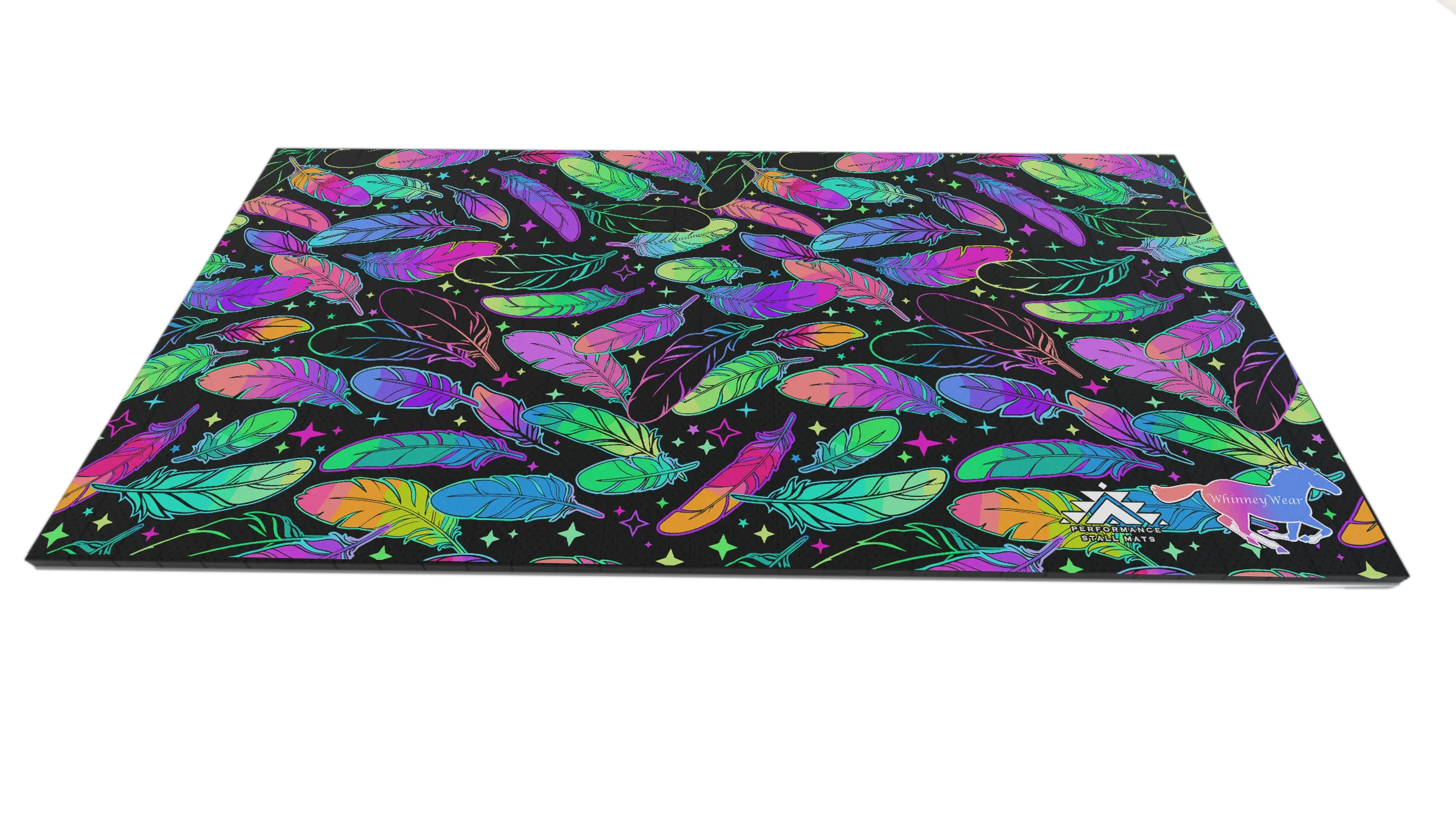 PRE ORDER 5x10ft Neon Plumes Stall Mat