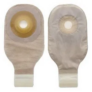 Premier One-Piece Drainable Pouch, Pre-Cut Stoma Opening 2" (51mm), Transparent 12" (30cm) - Box of 5