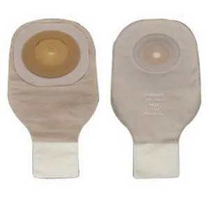 Premier One-Piece Drainable Pouch, Pre-Cut Stoma Opening up to 1-1/2" (38mm), Transparent 12" (30cm) - Box of 5