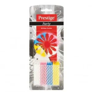 Prestige Birthday Candles with Holders 00047