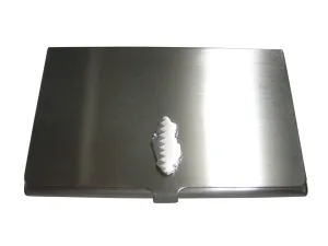 Qatar Map Shape and Flag Design Business Card Holder