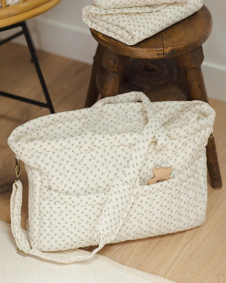 Quincy Mae - Diaper Bag (French Flora)