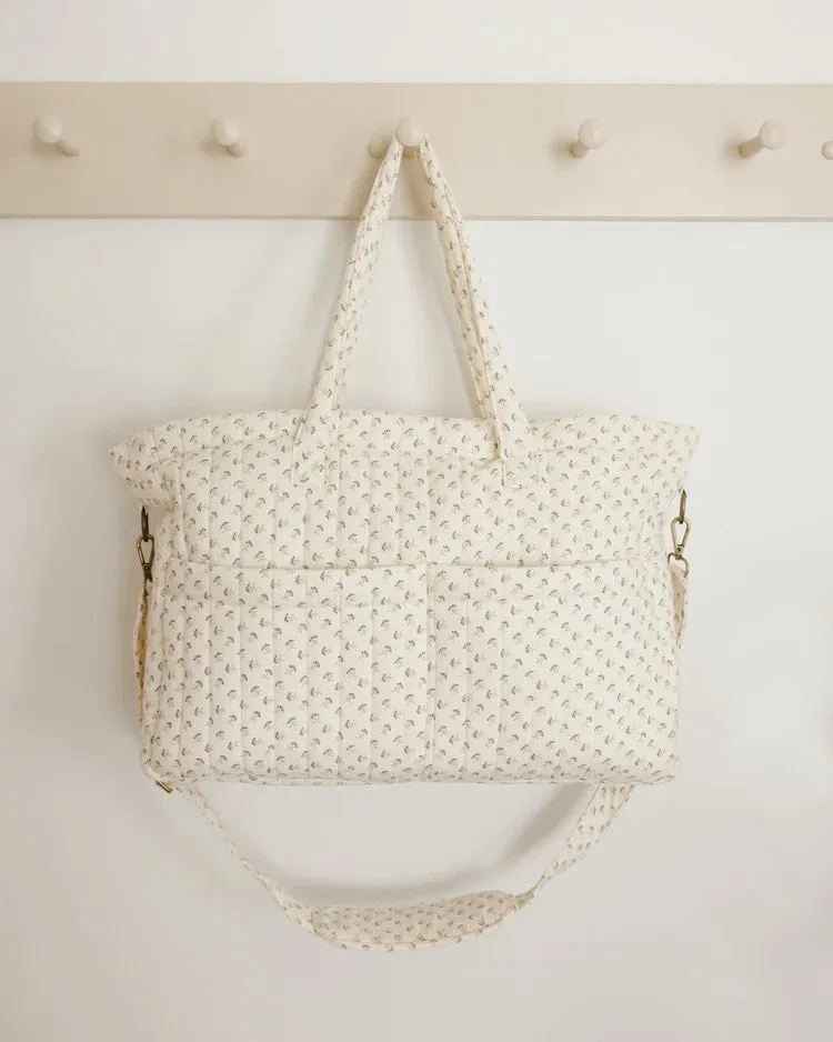 Quincy Mae - Diaper Bag (French Flora)