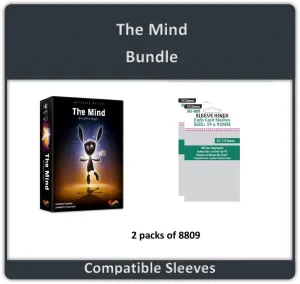 "The Mind" Card Game Compatible Sleeve Bundle (8809 X 2)