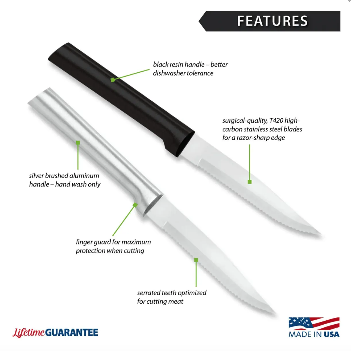 Rada Serrated Steak Knife