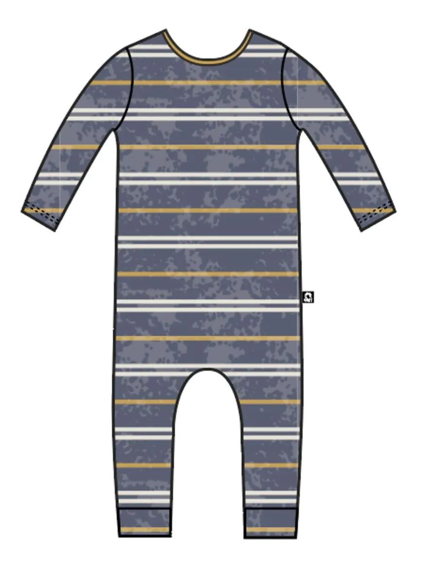 RAGS Infant Rag Romper - Bleach Stripe