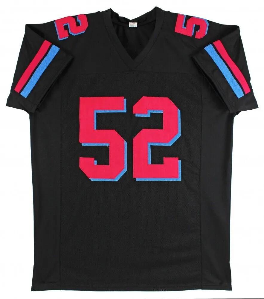 Ray Lewis Signed Baltimore Ravens Color Rush Jersey (Beckett) 13xPro Bowl LB