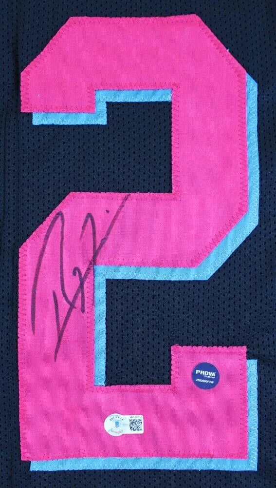 Ray Lewis Signed Baltimore Ravens Color Rush Jersey (Beckett) 13xPro Bowl LB