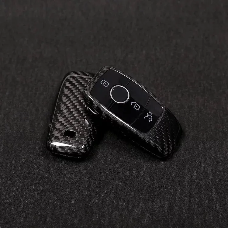 Real Carbon Fiber Mercedes Key Cover