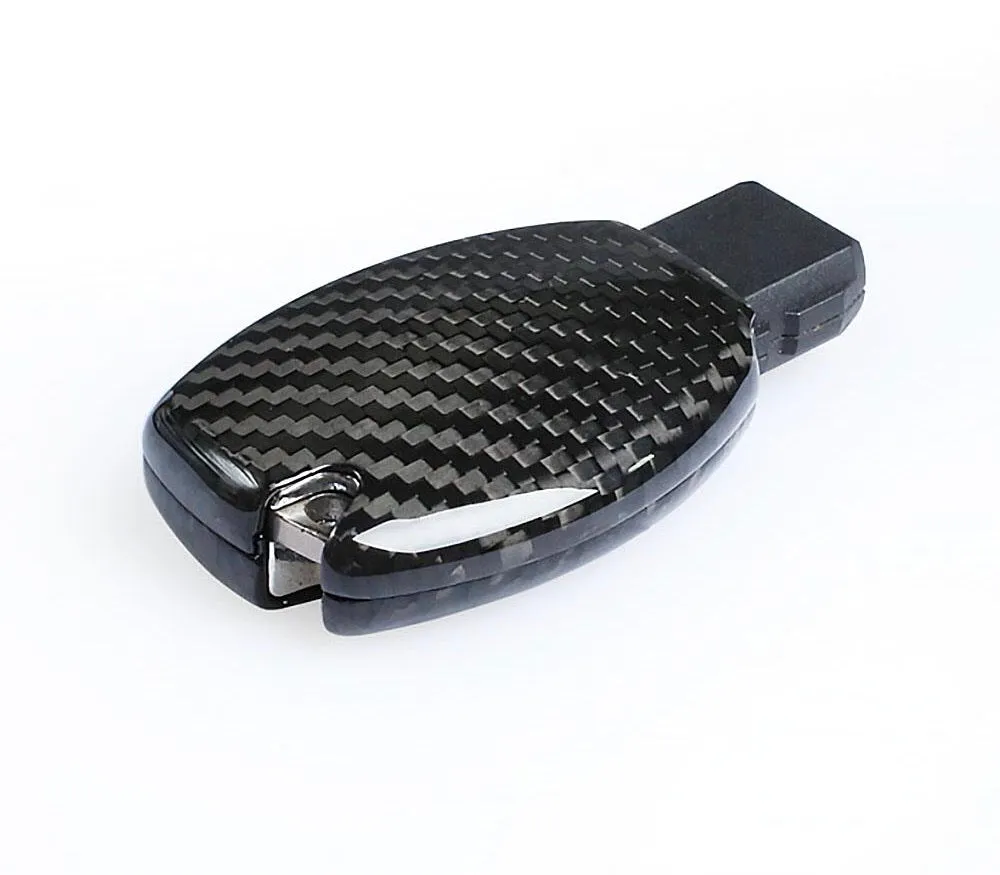Real Carbon Fiber Mercedes Key Cover