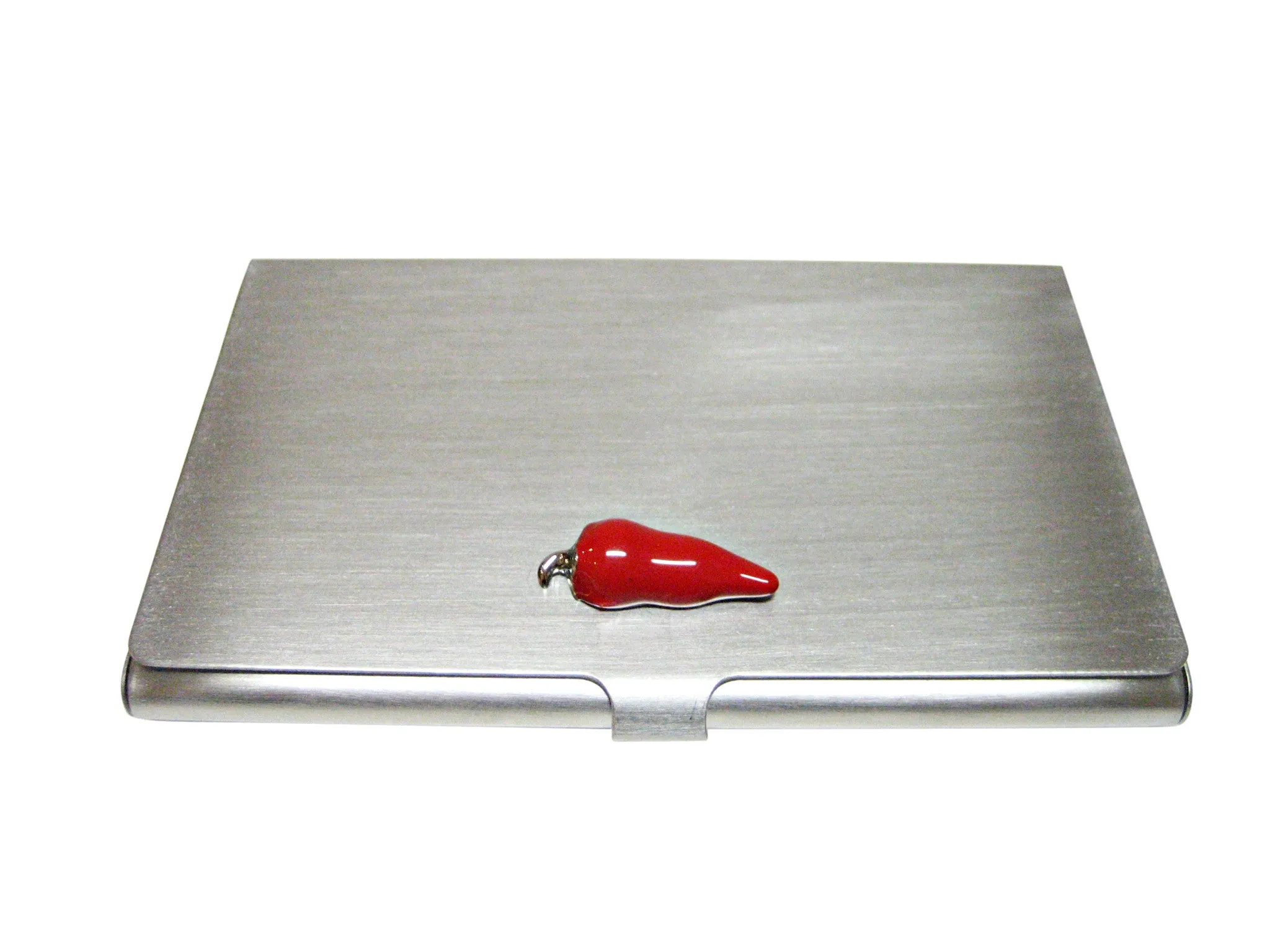 Red Chili Pepper Business Card Holder