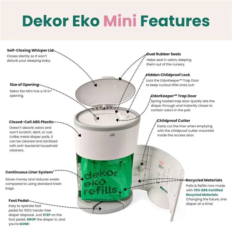 Regal-Lager - Dekor Eko, Mini White