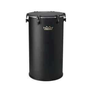 Remo TT-2212-71 12inch Valencia Tan-Tan Drum, Black Matte