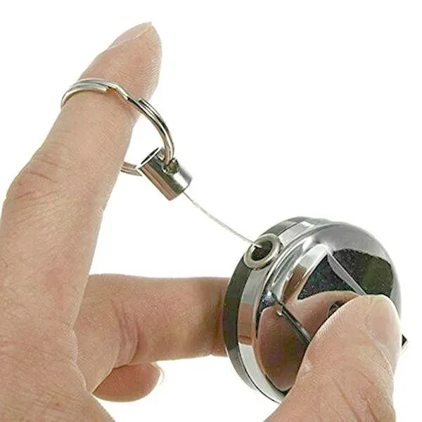 Retractable Key Chain ID Card Badge Holder