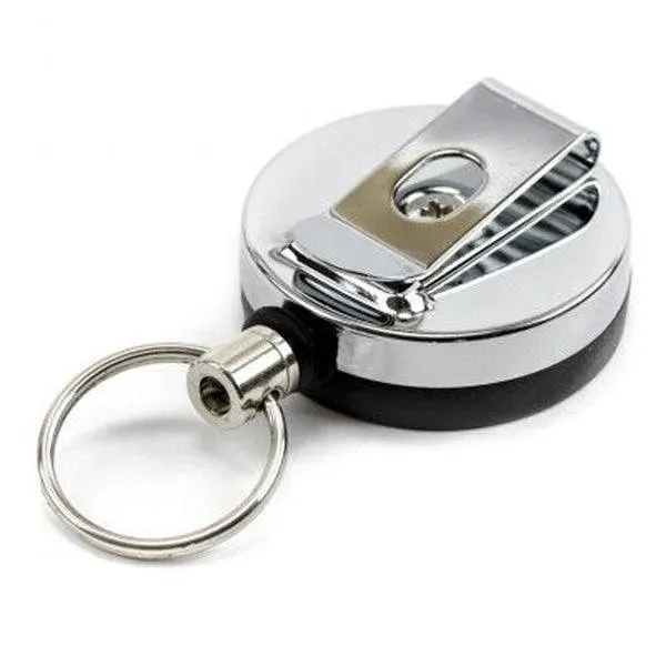 Retractable Key Chain ID Card Badge Holder