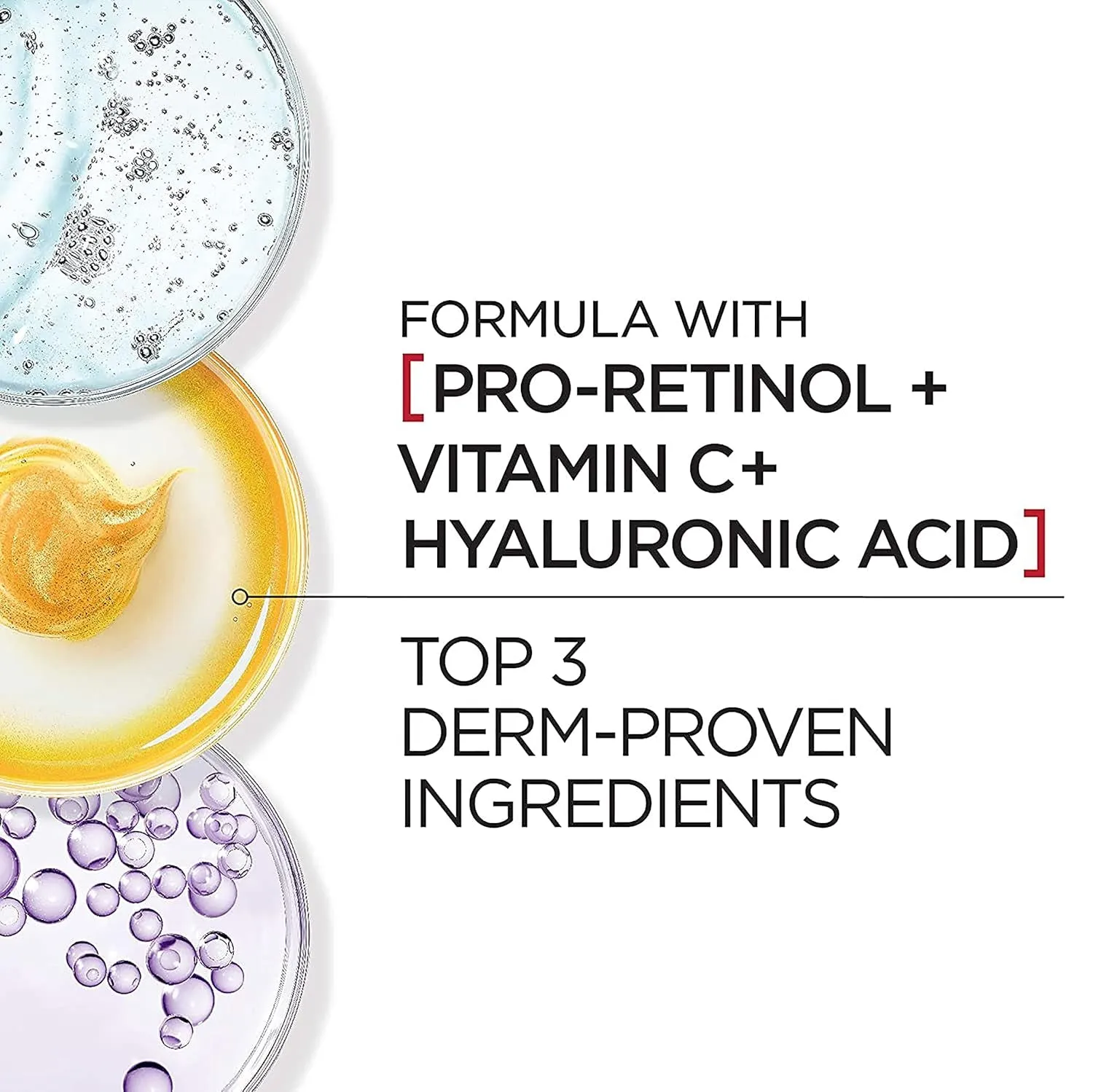 Revitalift Triple Power Anti-Aging Eye Cream Treatment, with Pro Retinol, Hyaluronic Acid & Vitamin C to Reduce Wrinkles, De-Puff and Brighten Skin, 0.5 Fl. Oz.