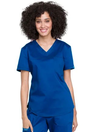 Revolution WW657 Tuckable V-Neck O.R. Top Royal