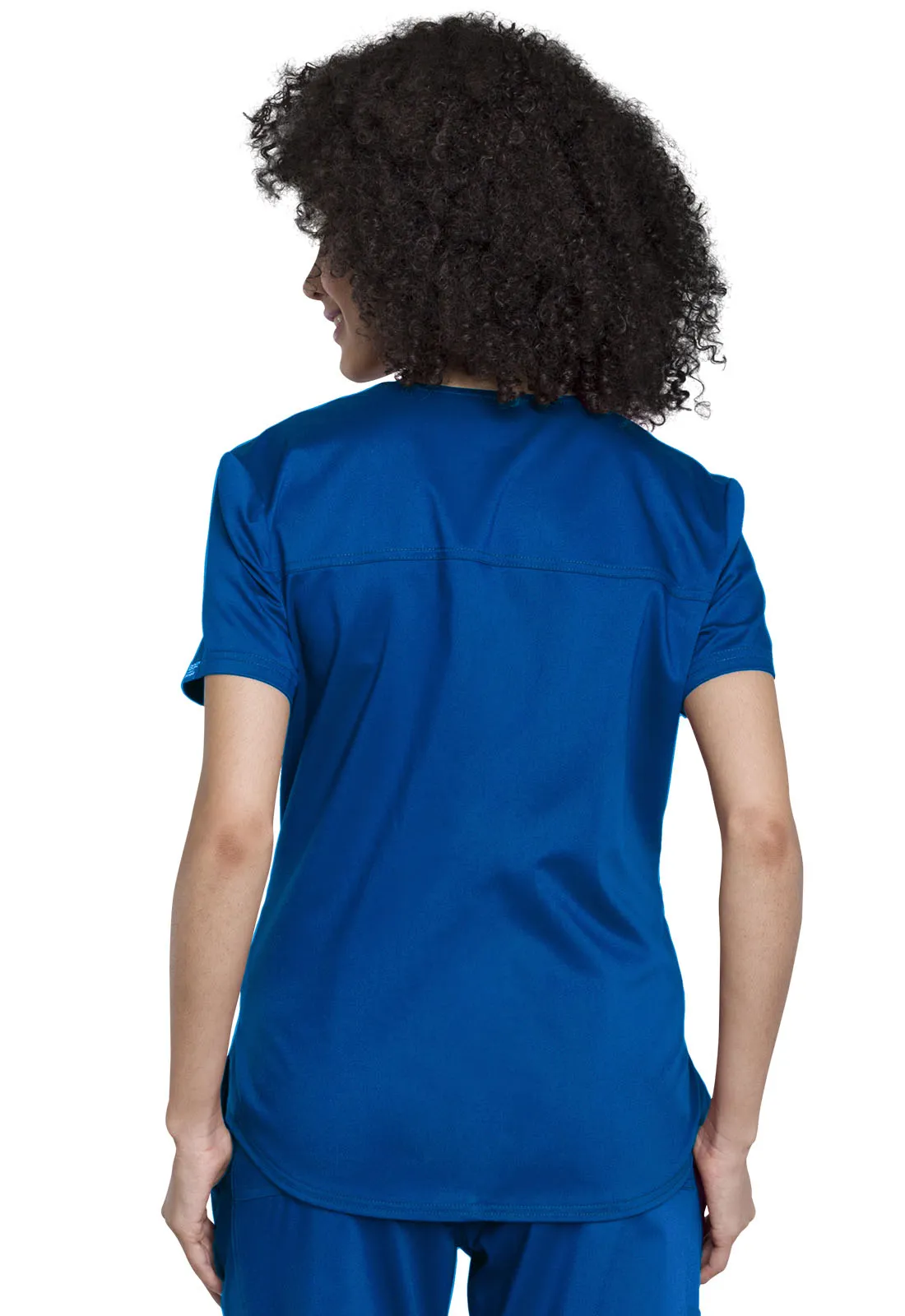 Revolution WW657 Tuckable V-Neck O.R. Top Royal