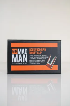 Rosewood RFID Money Clip