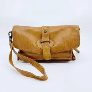 RUGGED HIDE Amelia Clutch - Tan
