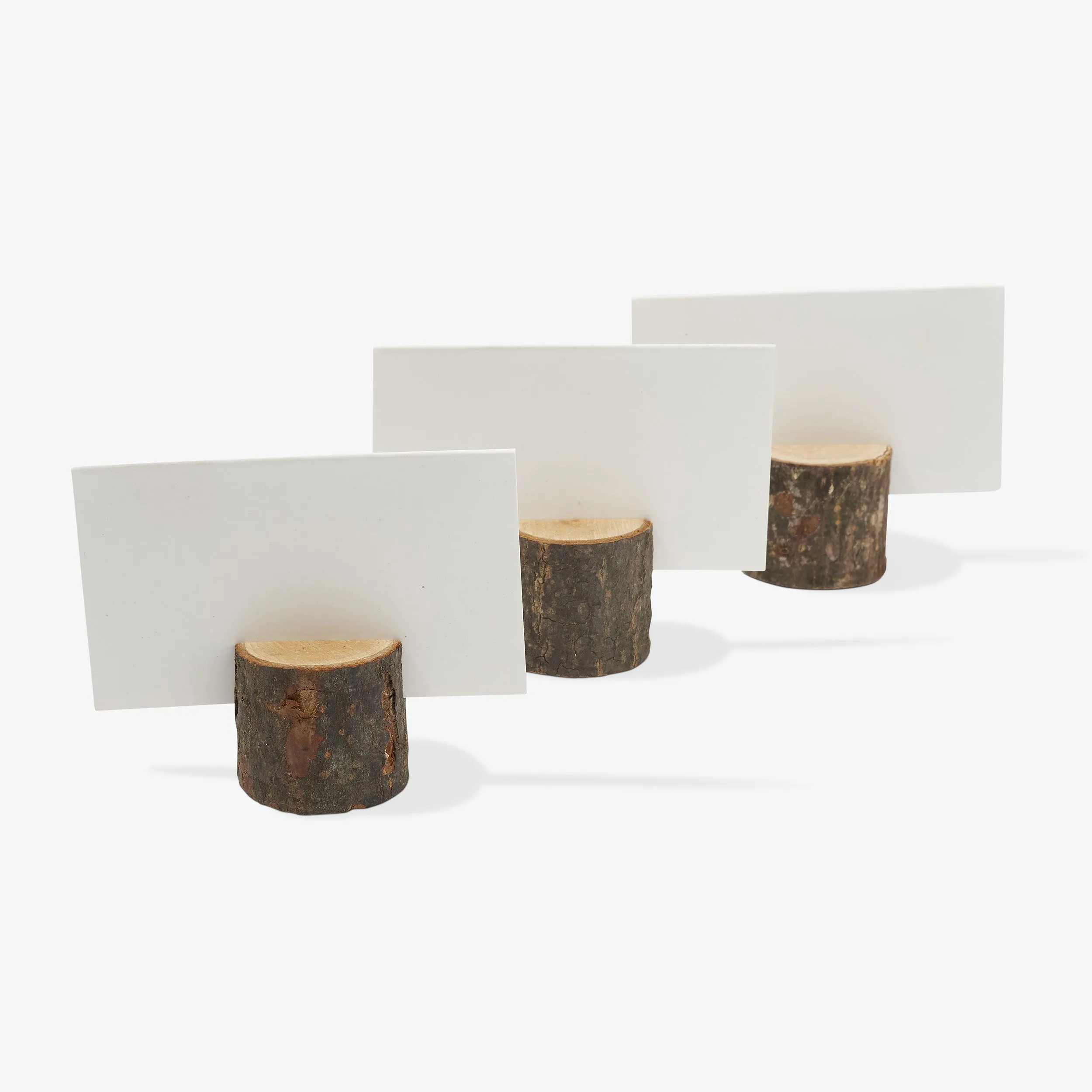 Rustic Pine Wood Table Place Holders