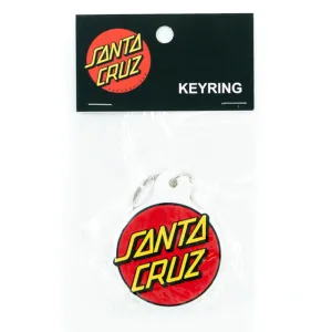 Santa Cruz - Classic Dot Keyring