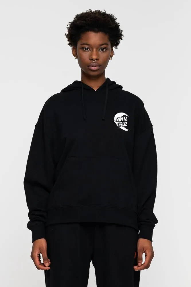 Santa Cruz Hood Cabana Moon Dot Hood - Black