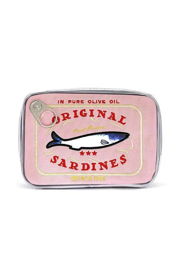 Sardine's Tin Can Gift Cosmetic Bag